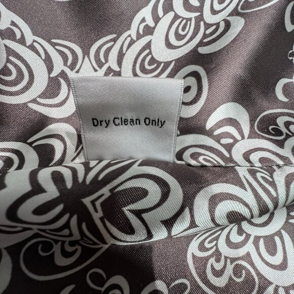 CAbi Shakespeare Swing Tweed Coat Sz 4 Brown Wool Blend Academia Office - Picture 14 of 16